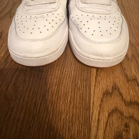 Nike Men's Court Vision White and Red Sneakers - Picture 10 of 13